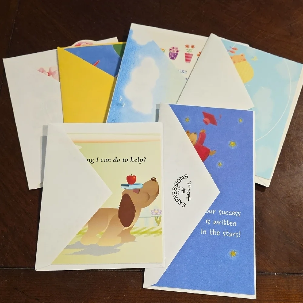 (J39) Assorted Greeting Cards-11 Cards Total